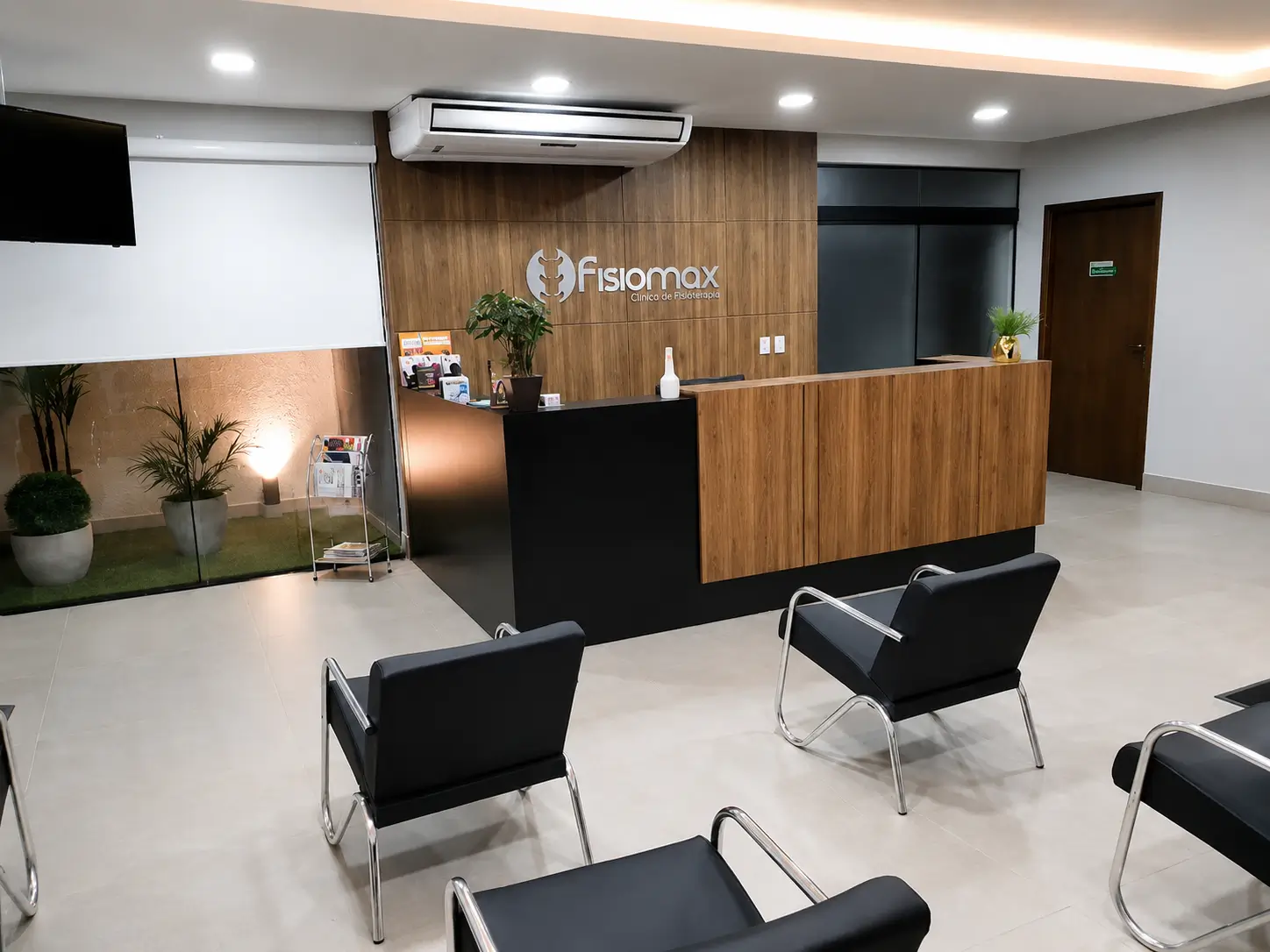 Recepção da Fisiomax