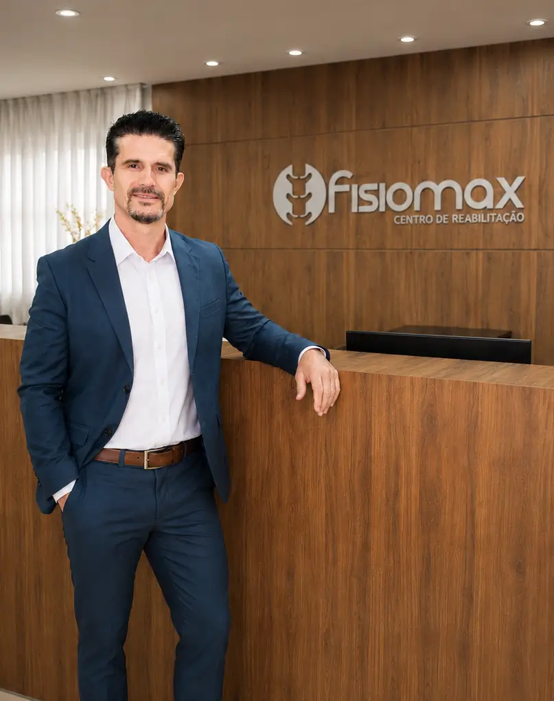 Dr. Maximiliano Santana, fundador e responsável técnico da Fisiomax