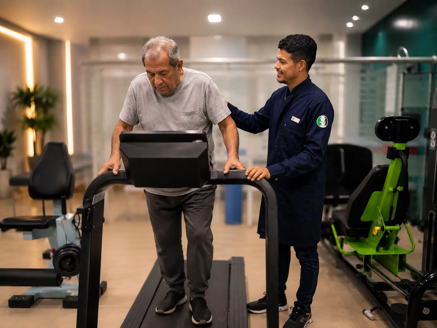 Reabilitação funcional de idosos na Fisiomax